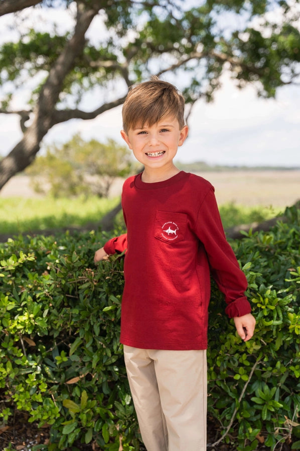 Saltwater Boys Lab Head Boys LS Tee