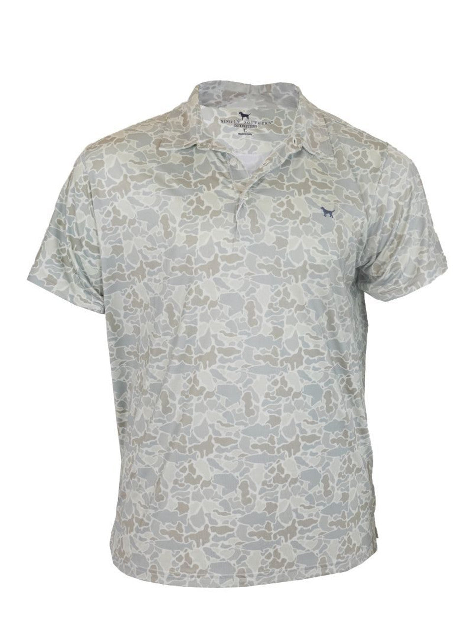 Simply Southern Men's Pattern Polo