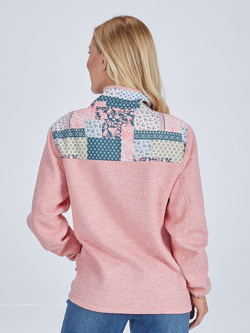 Simply Southern Aria Patchwork Pullover