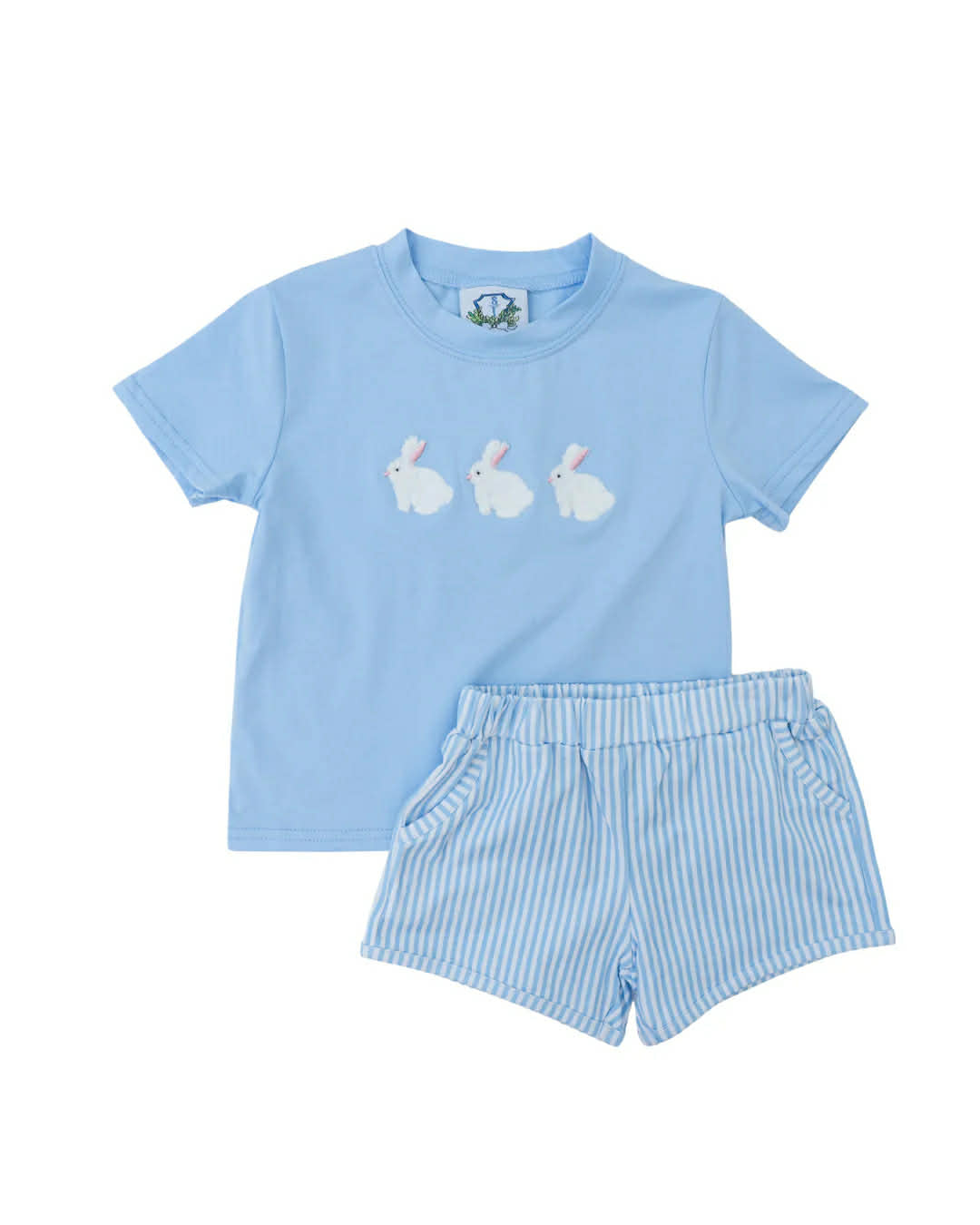 Southern Taters French Knot Bunnies Short Set