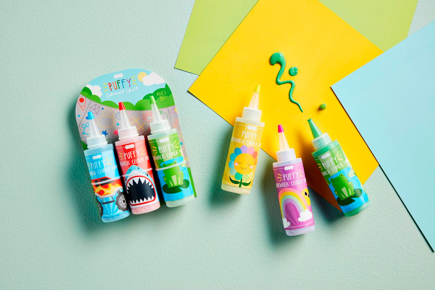 Mudpie Puffy Paint Chalk Set