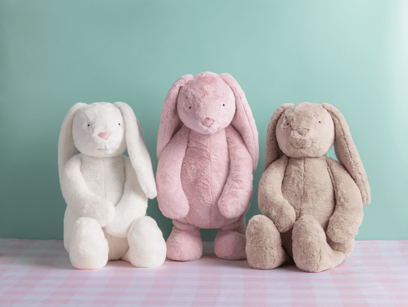 Mudpie Florence The Bunny Large Plush Pal