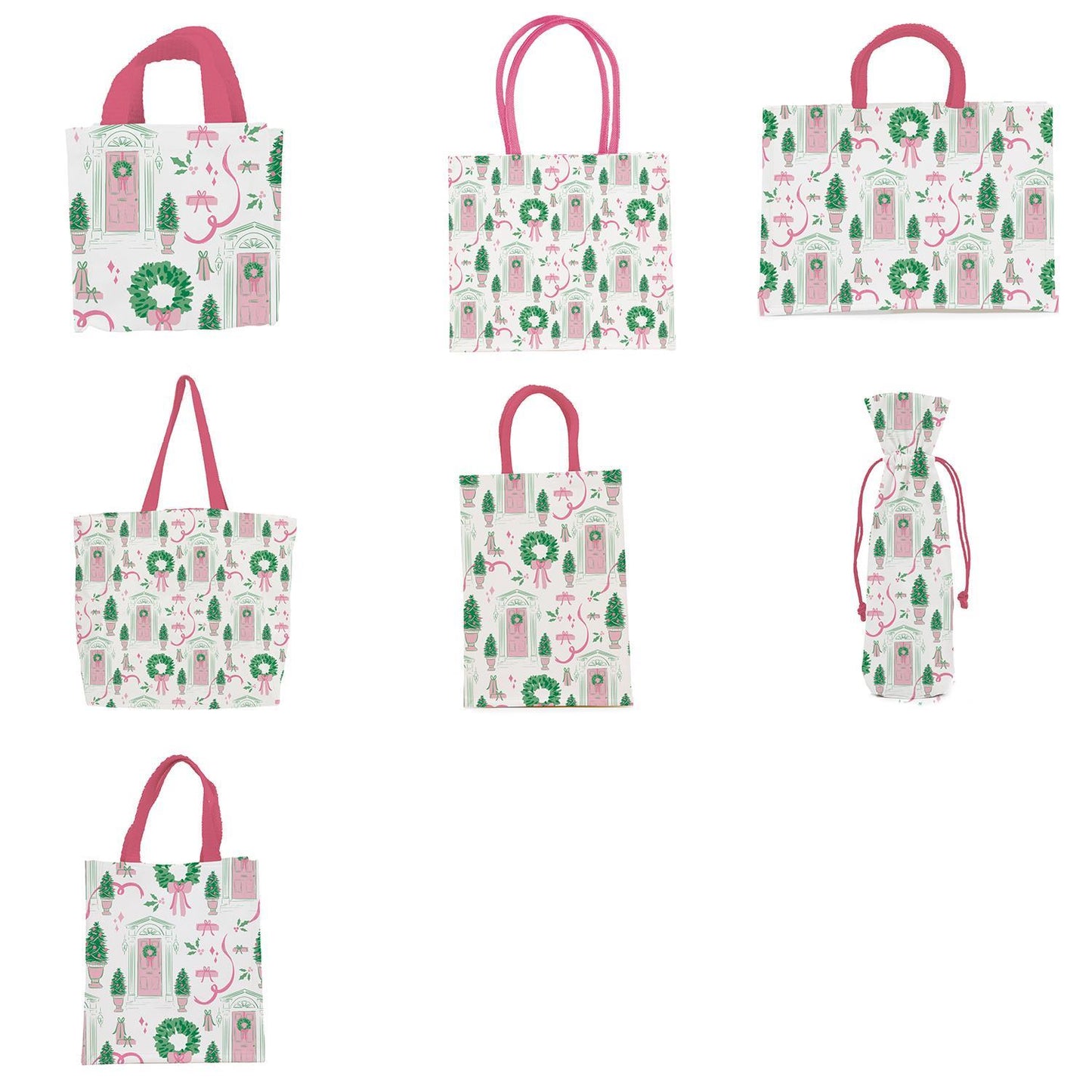 Mary Square Gift Bags - Home for Christmas