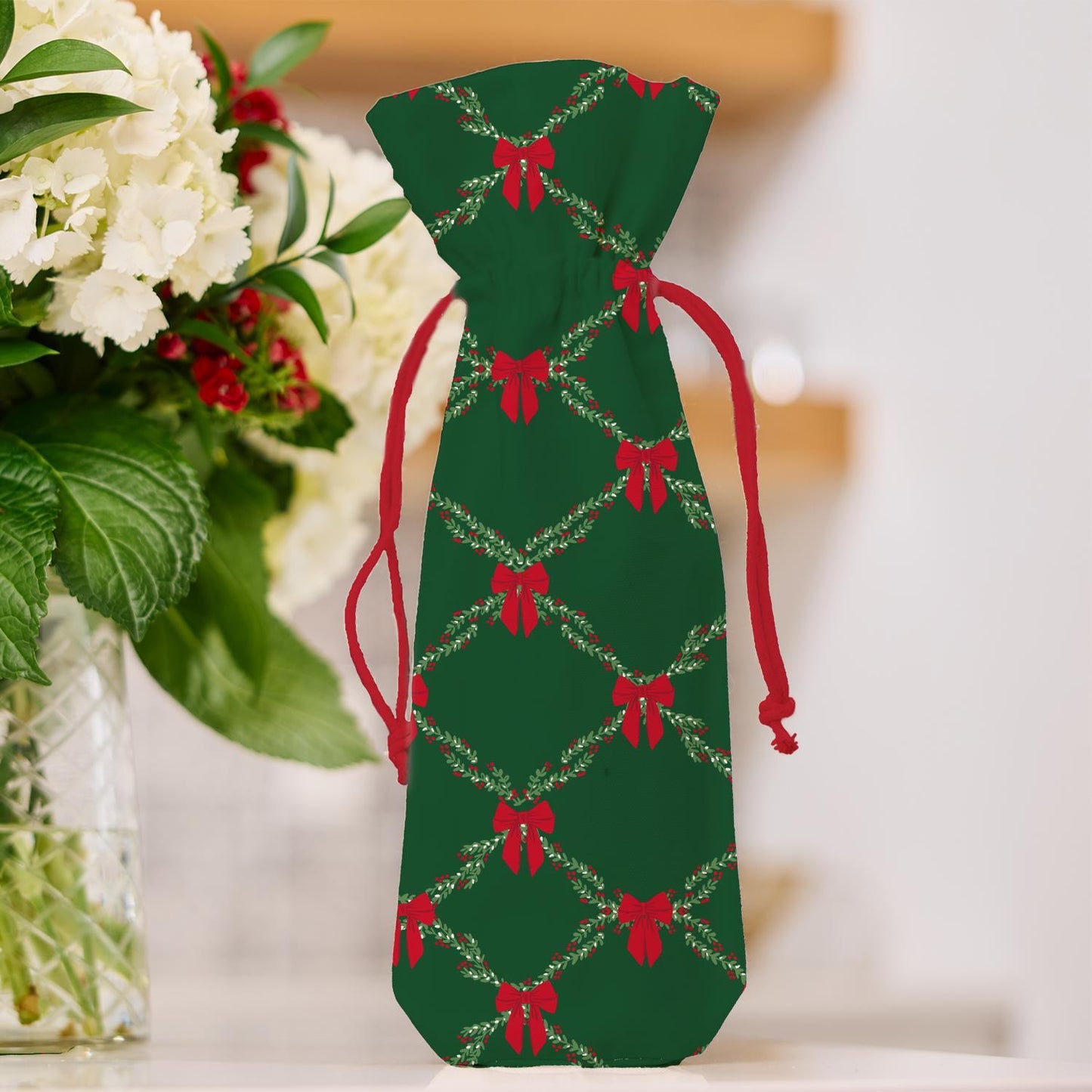 Mary Square Gift Bags - Holiday Trellis