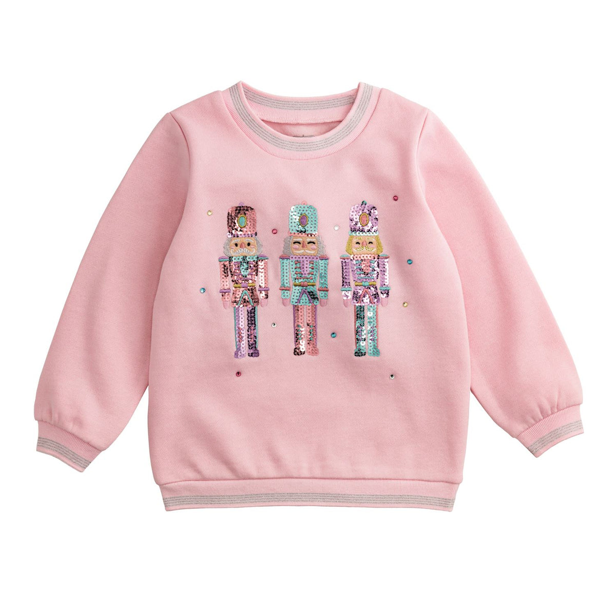 Mudpie Sequin Nutcracker Sweatshirt