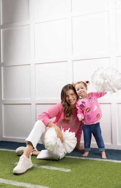 Mudpie Sequin Cheer Sweatshirt