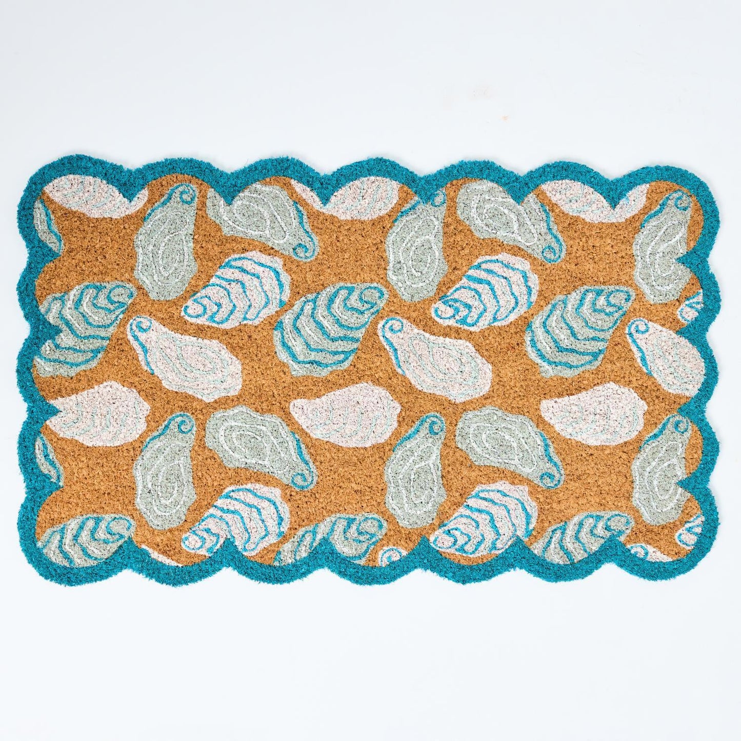 Mary Square Oyster Doormat