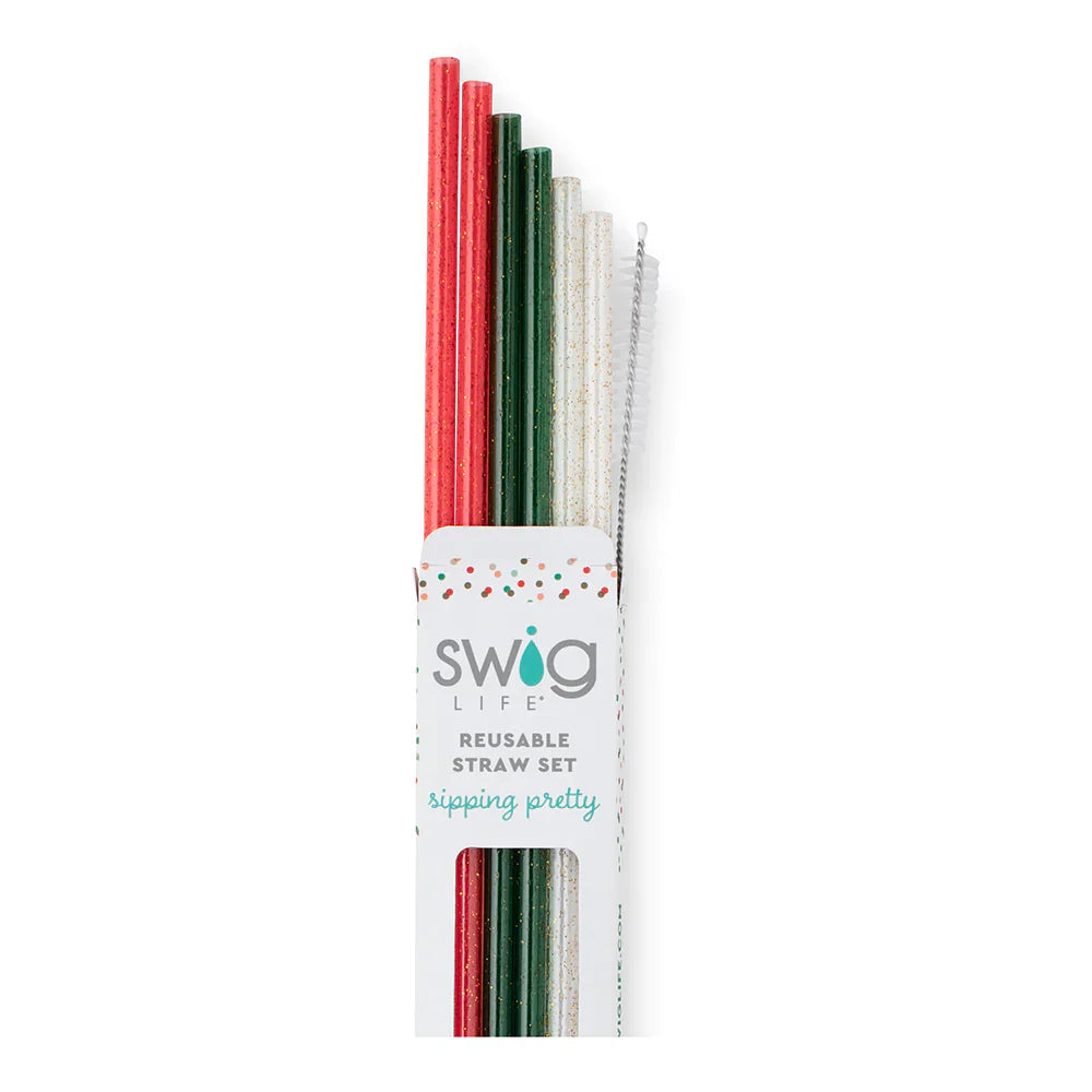 SWIG Reusable Straw Set