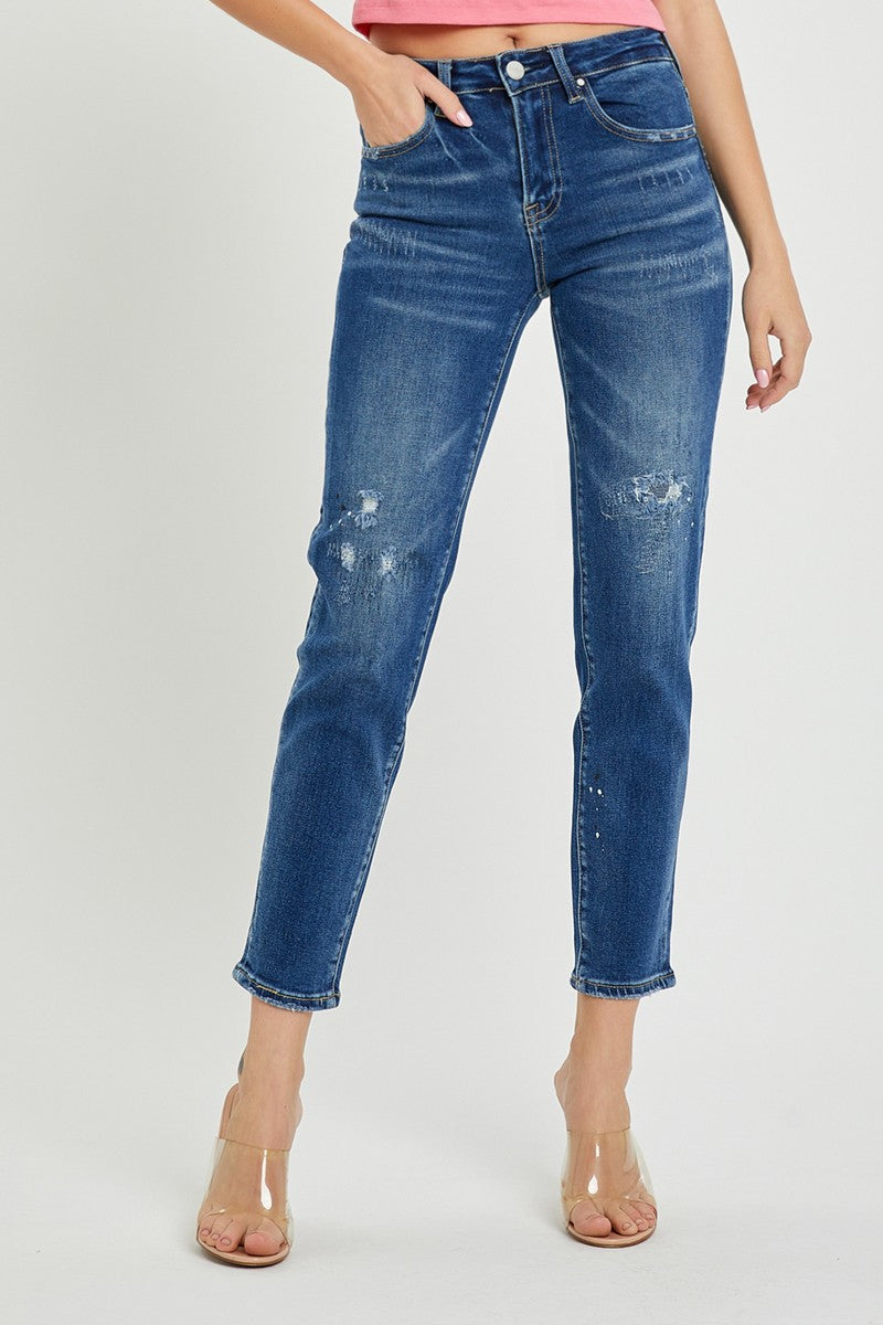 RJ Mid Rise Tapered Jeans P5269