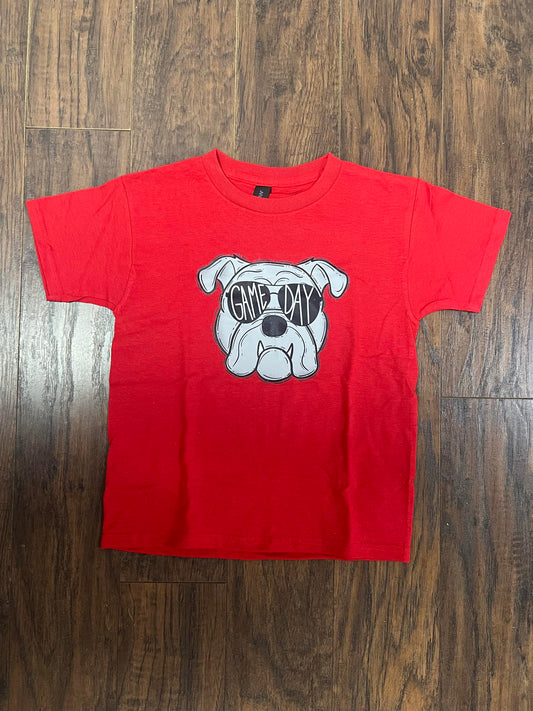 Bulldog Sunglasses Game Day Tee