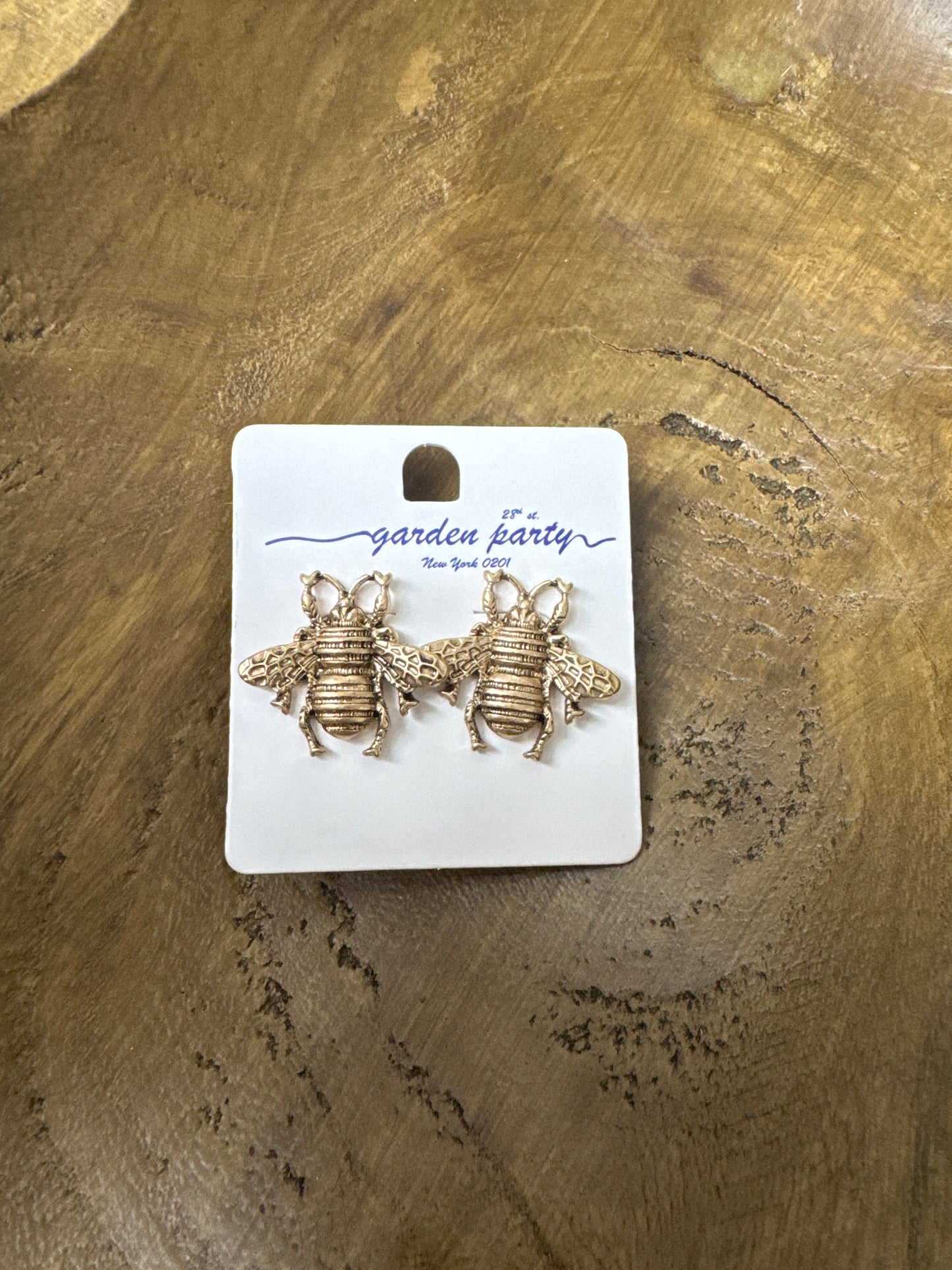 GS Antique Bee Earrings