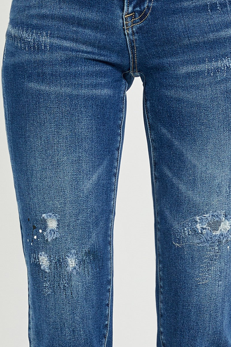 RJ Mid Rise Tapered Jeans P5269