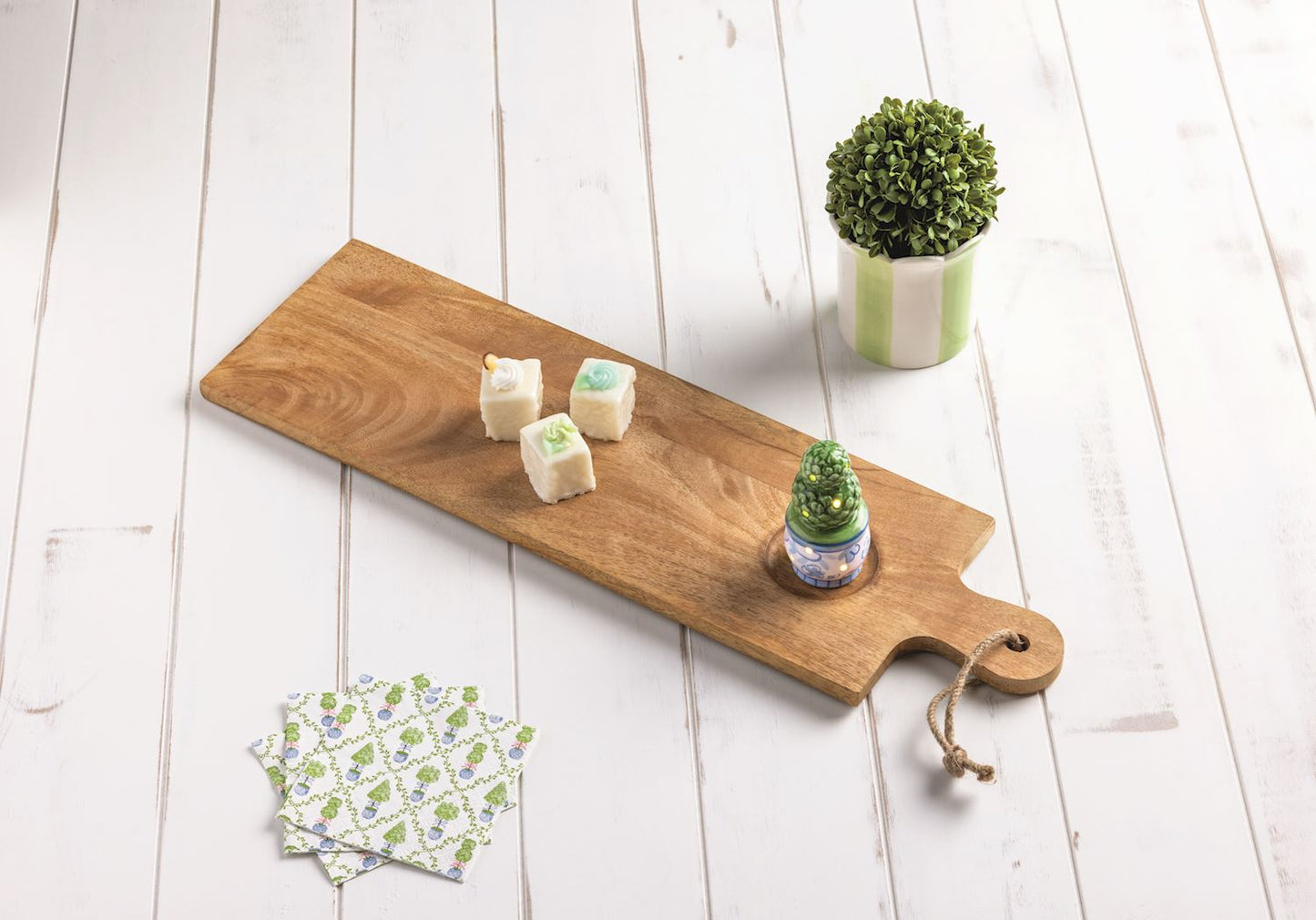 Mudpie Topiary LED Sitter