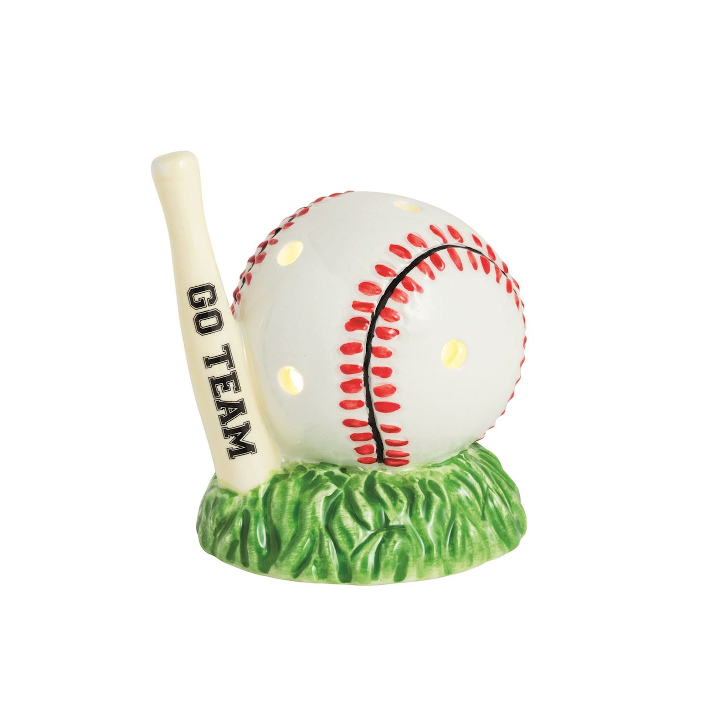 Mudpie Baseball LED Sitter
