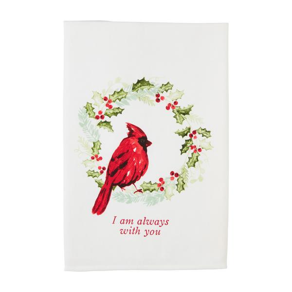 Mudpie Always With You Cardinal Handtowel