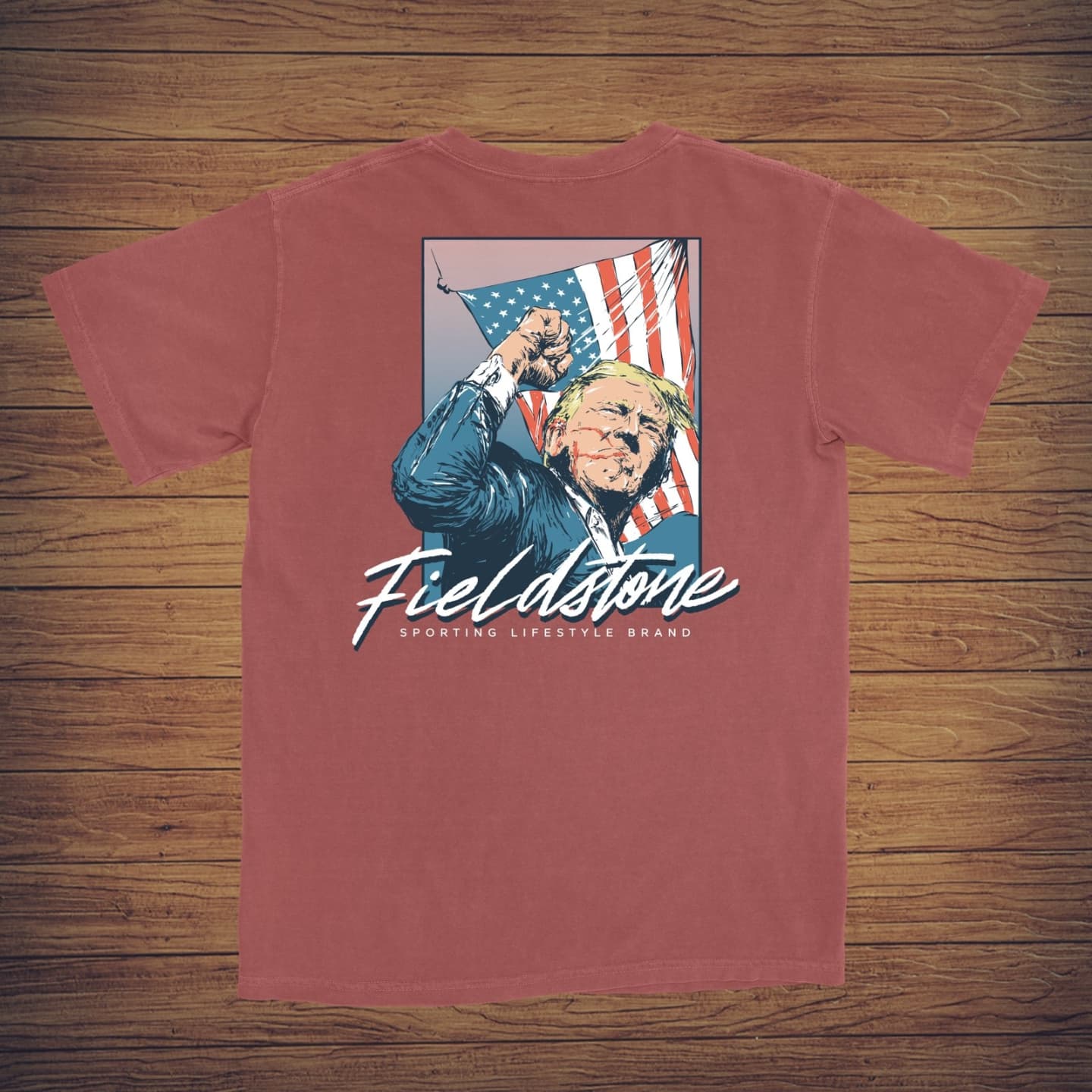 Fieldstone Trump Fight Tee