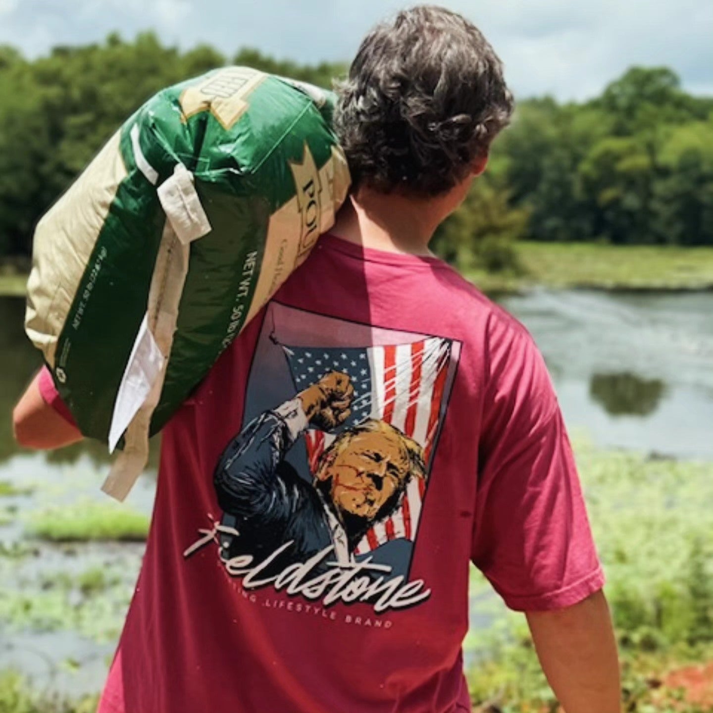 Fieldstone Trump Fight Tee