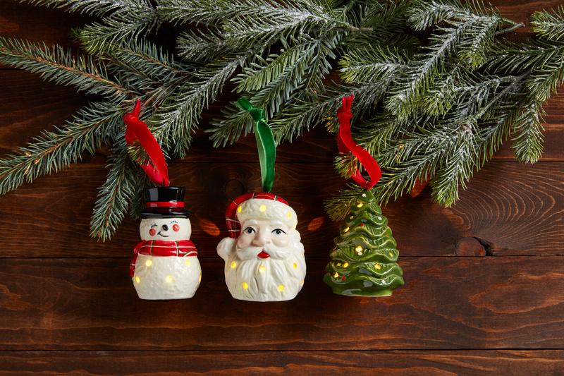 Mudpie Classic Light Up Ornament
