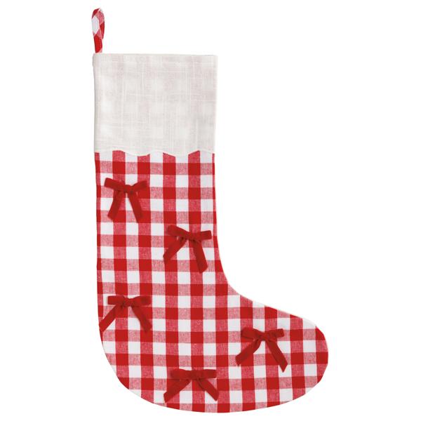 Mudpie Bow Stocking