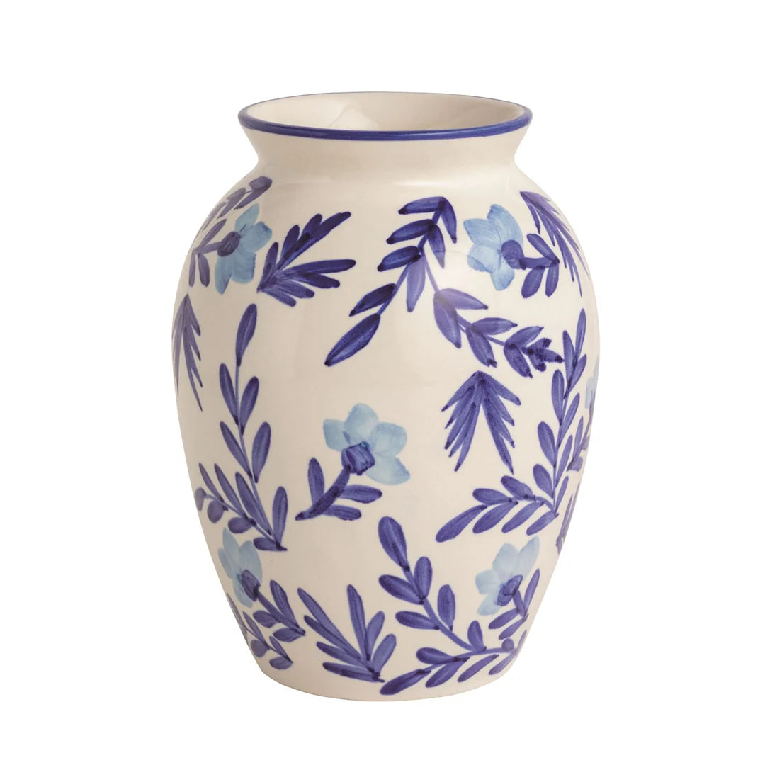 Mudpie Blue Vine Vase