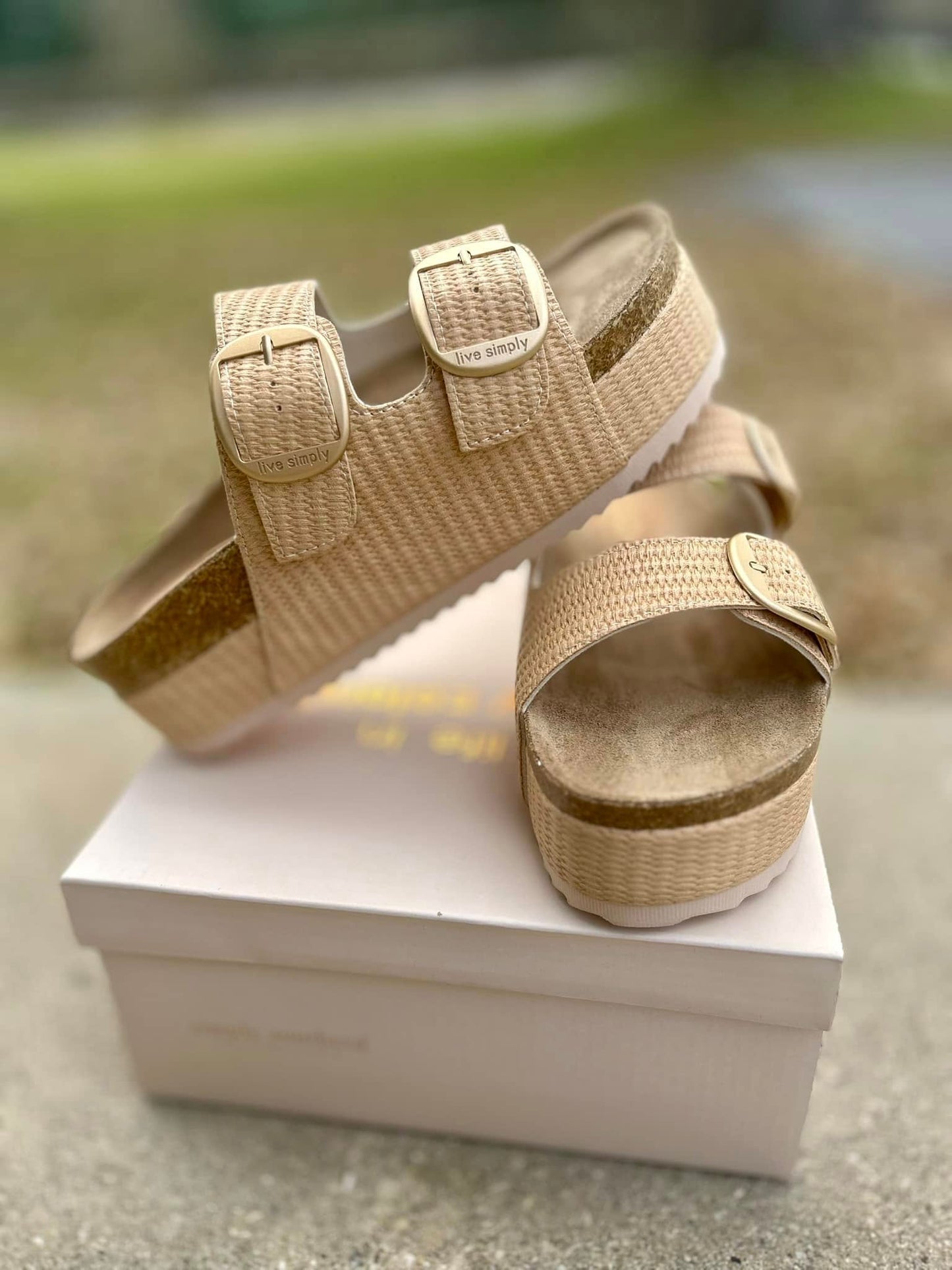 Simply Southern Beige Sandals