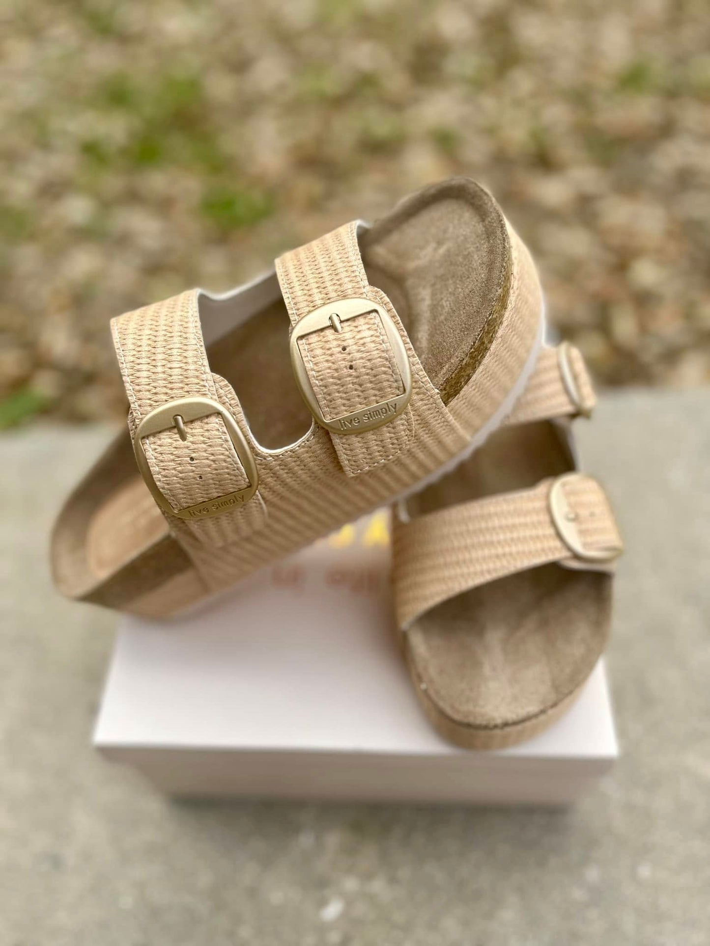 Simply Southern Beige Sandals