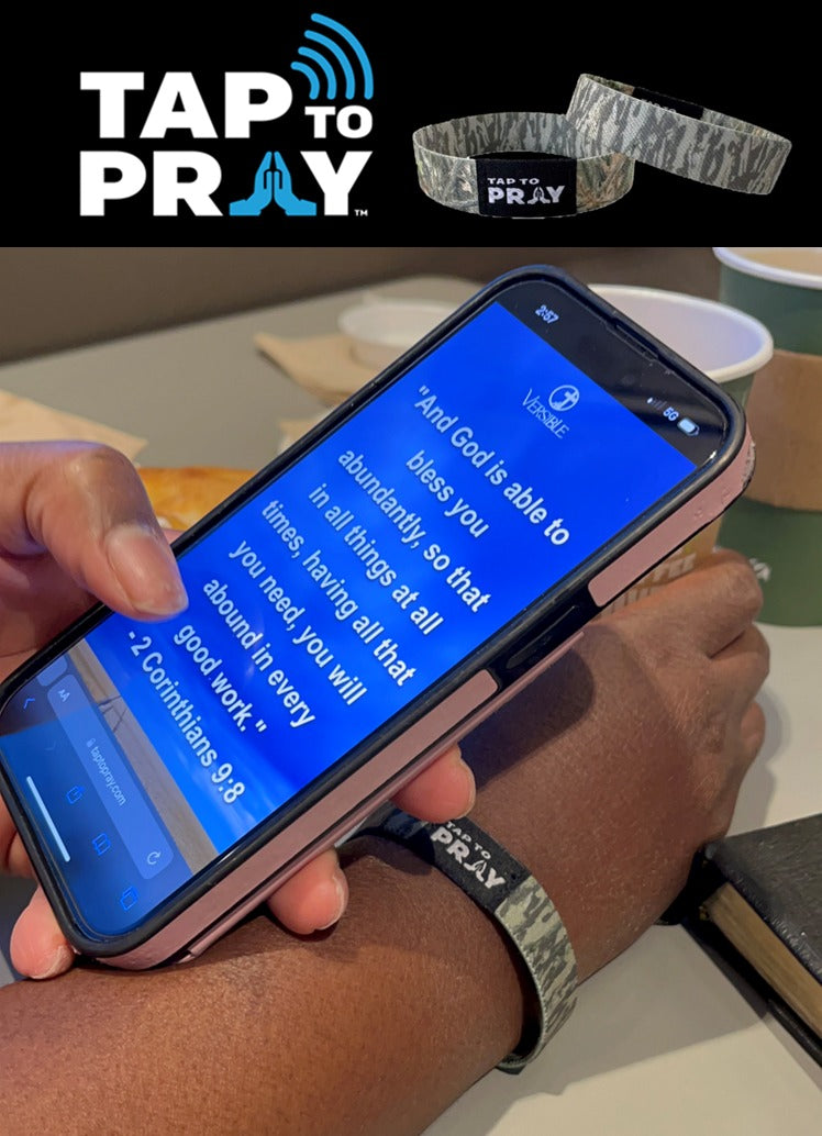Tap to Pray Wristband Bracelet
