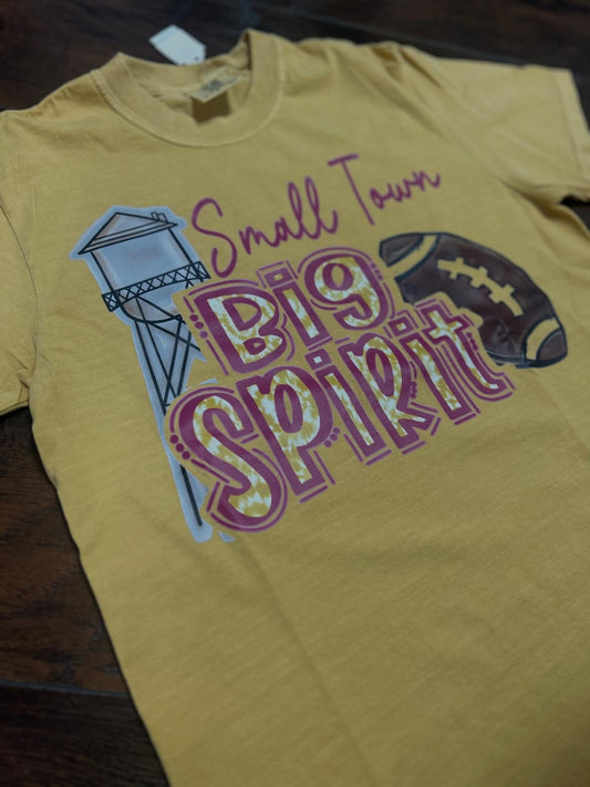 Small Town, Big Spirit - FSU Comfort Color Tee