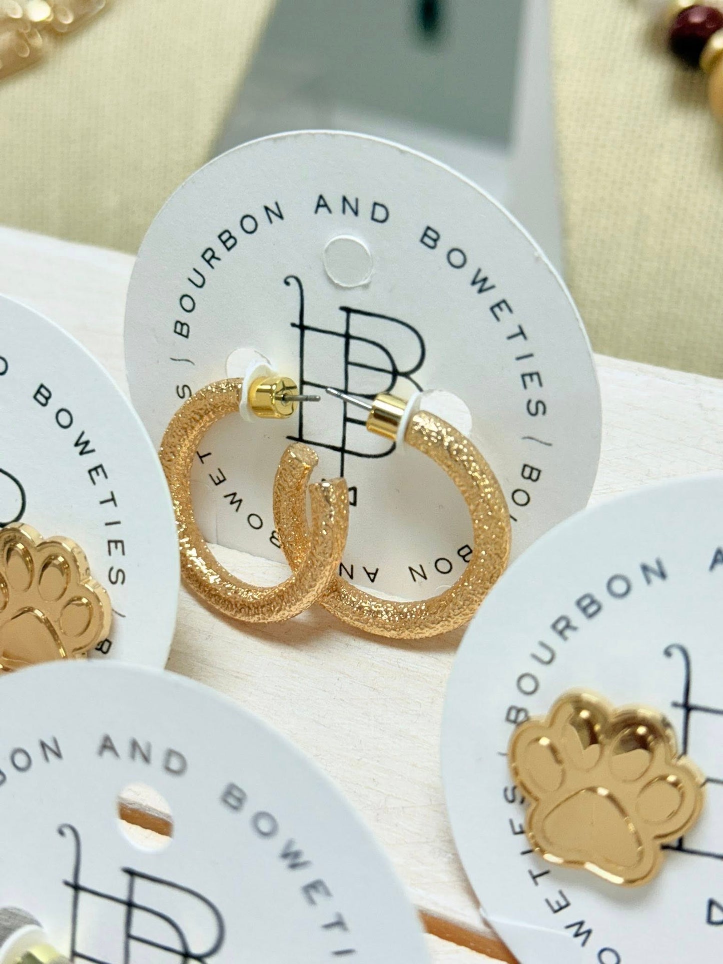 Bourbon & Bowties Mini Loren Earrings