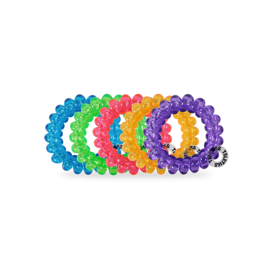 Teleties You Glow Girl! Mini Spiral Pack of 5