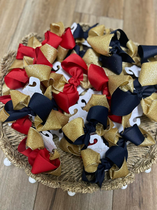 Beyond Creations Glitter Gameday Bows