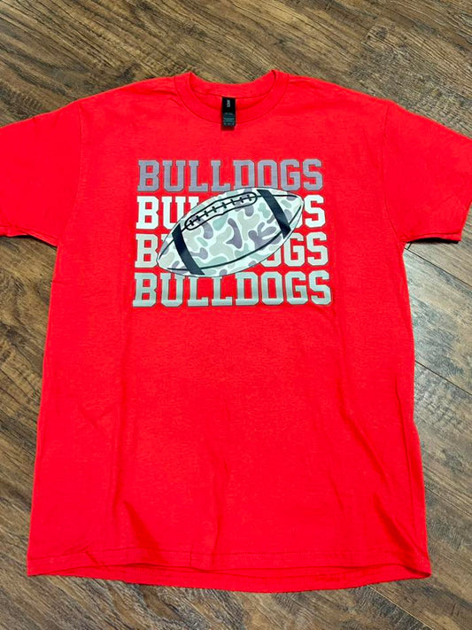 Bulldogs Camo Football Shirt