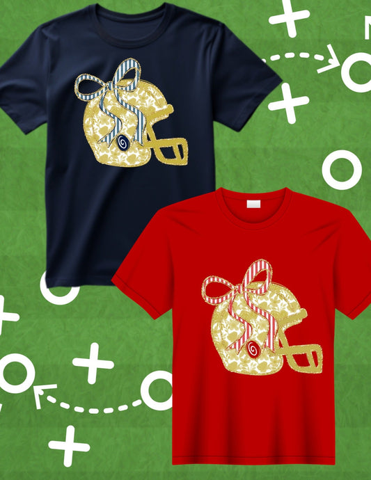 Floral Bow Helmet Shirt