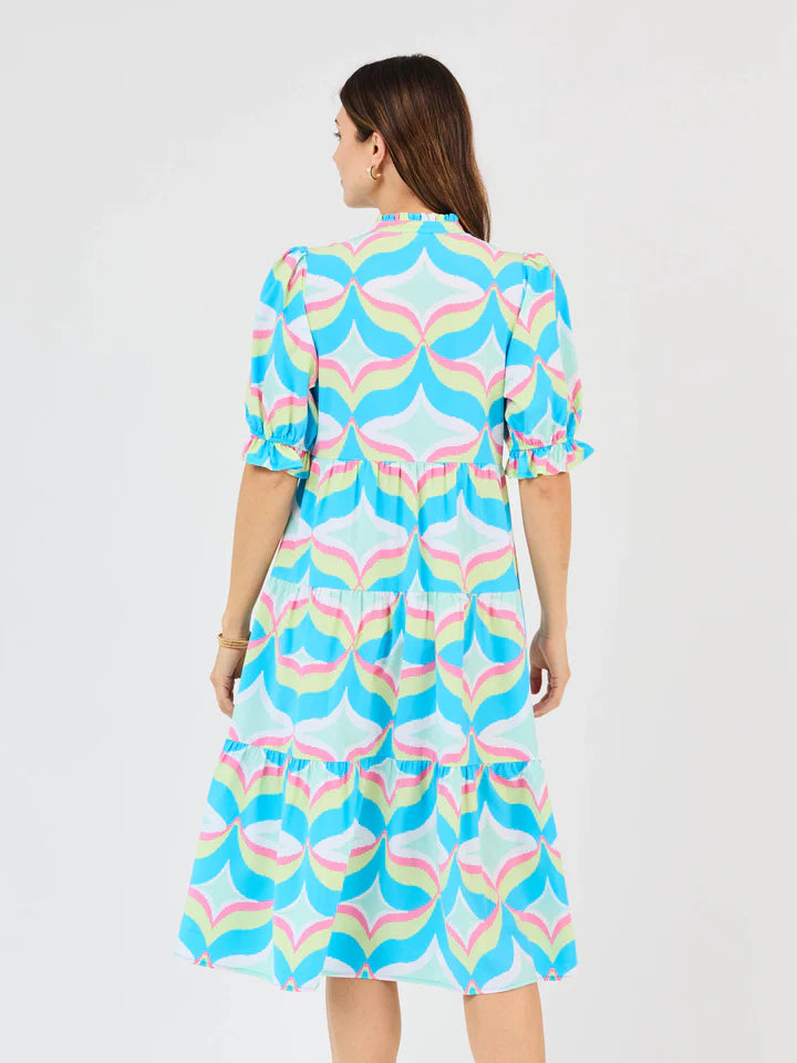 Mary Square Evie Dress - Weekend Getaway