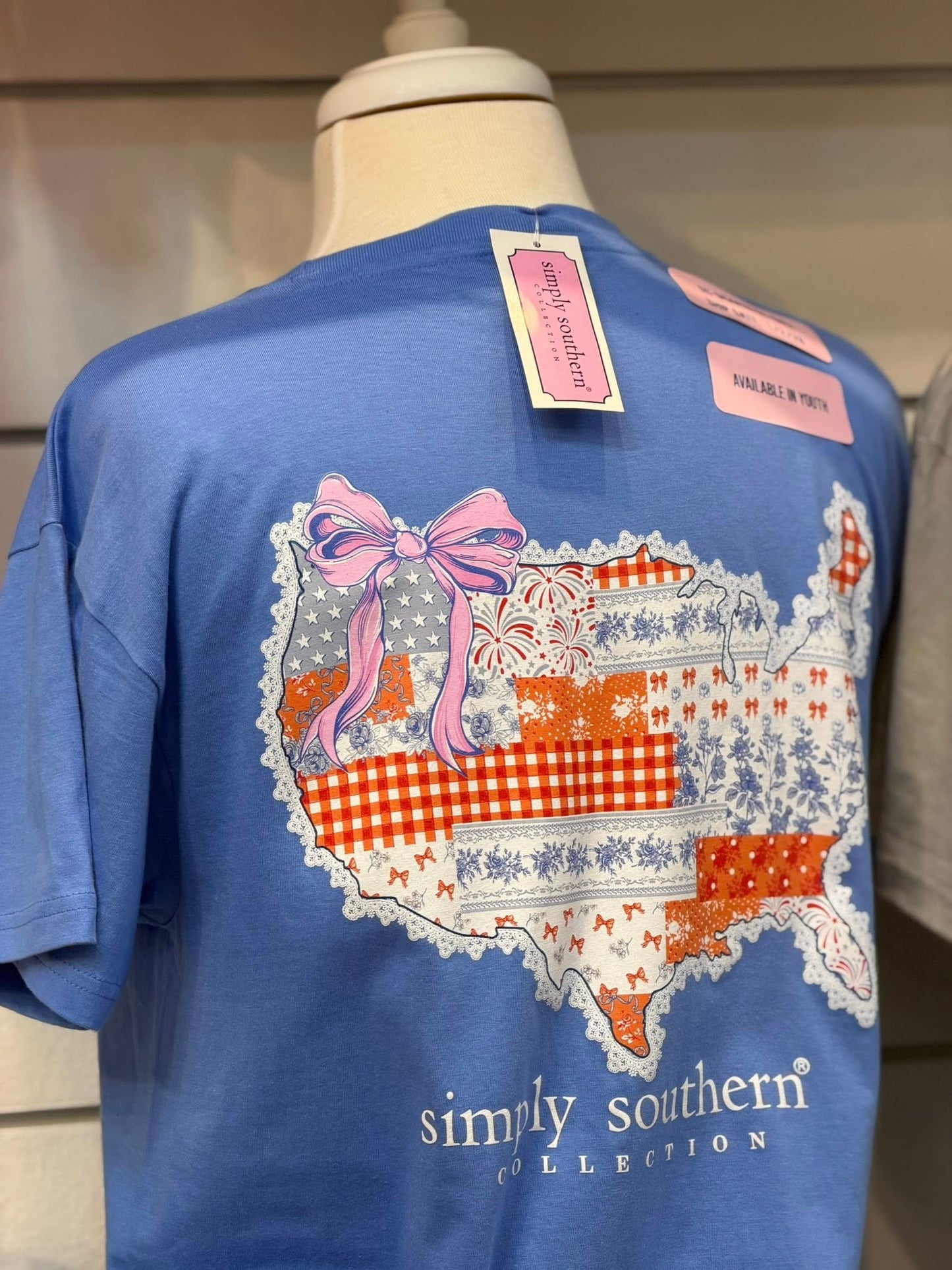 Simply Southern Tee - USA Patch