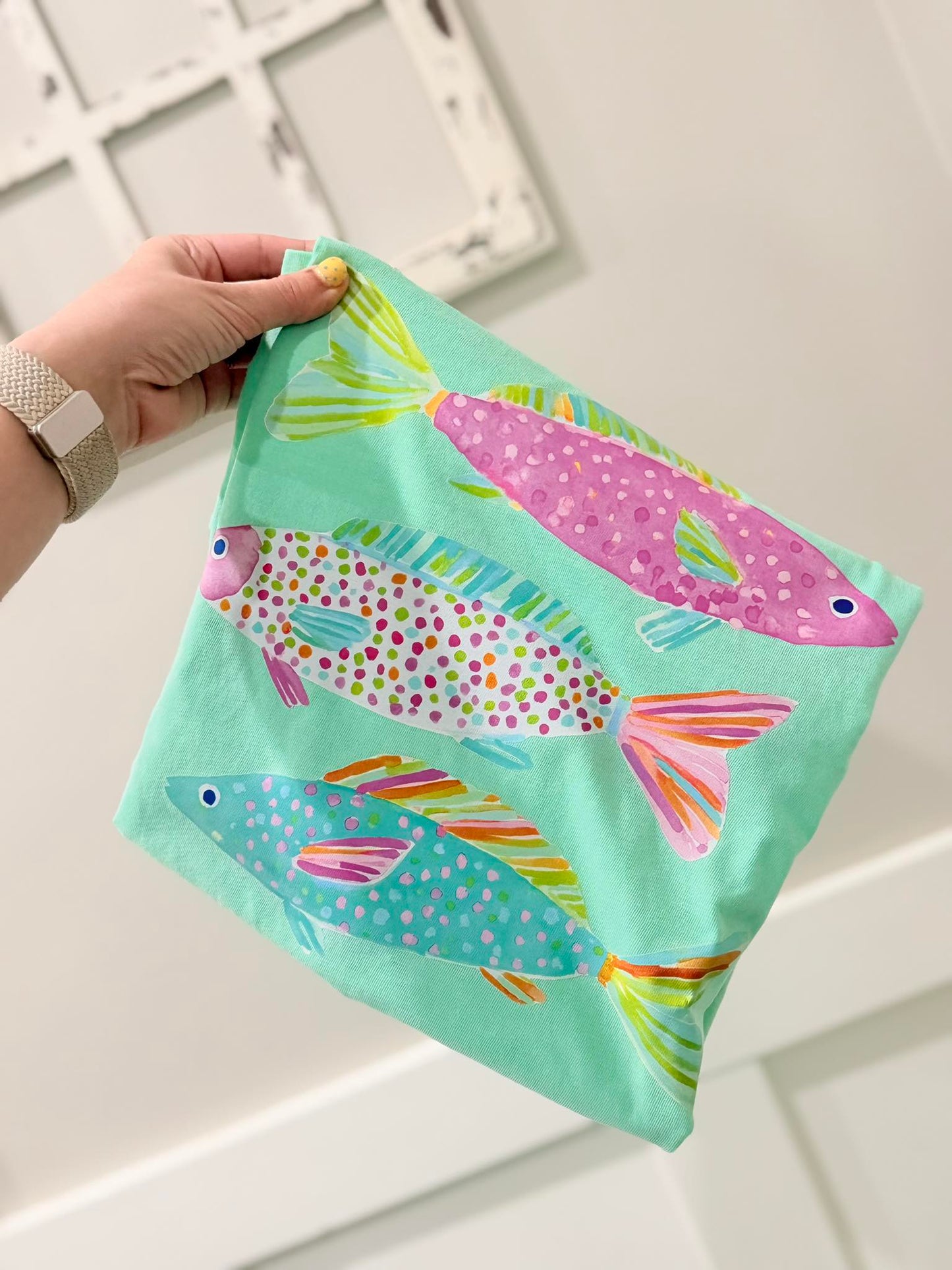 Watercolor Fish Comfort Color