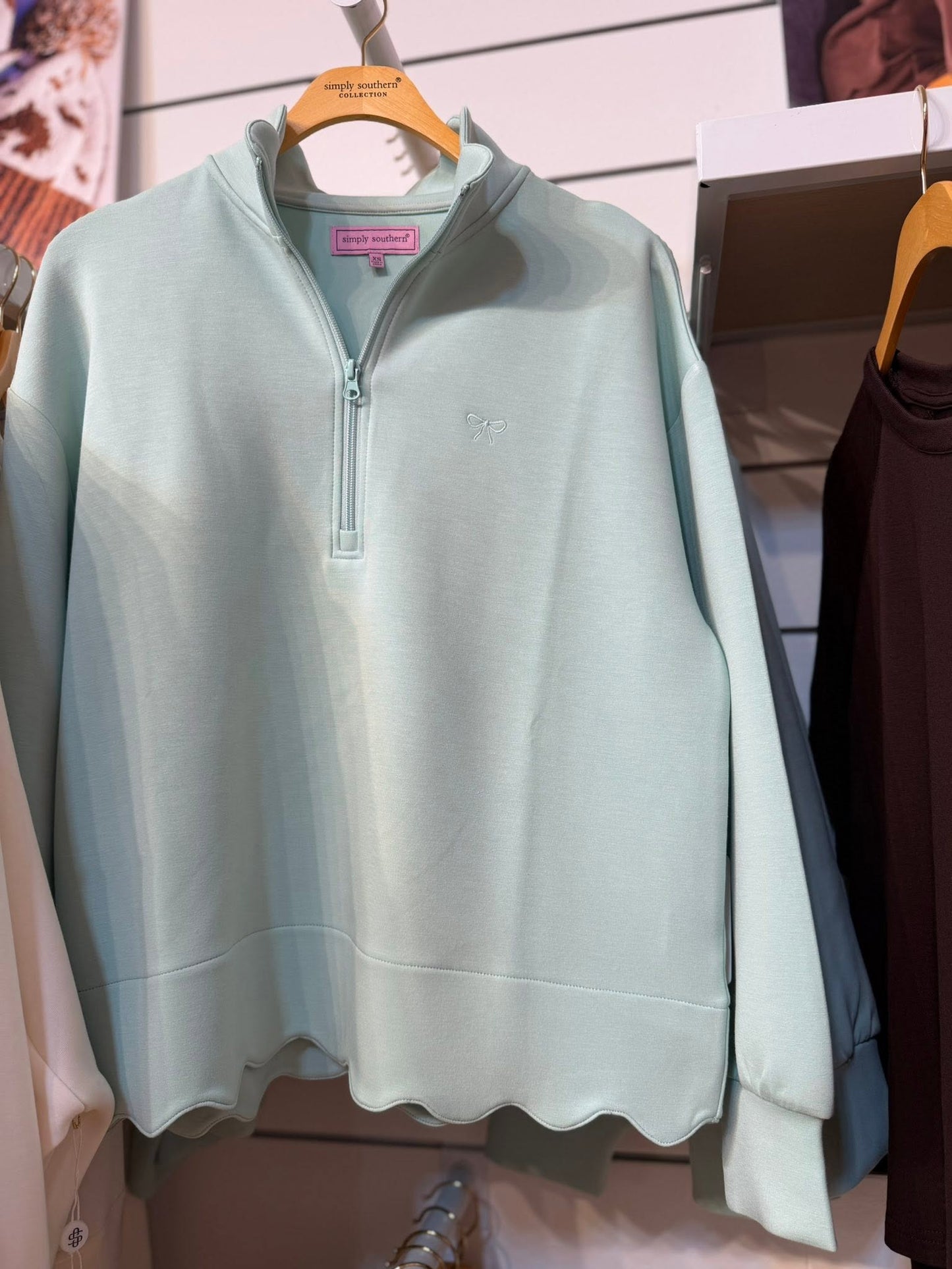Simply Southern Harbor Scallop Pullover