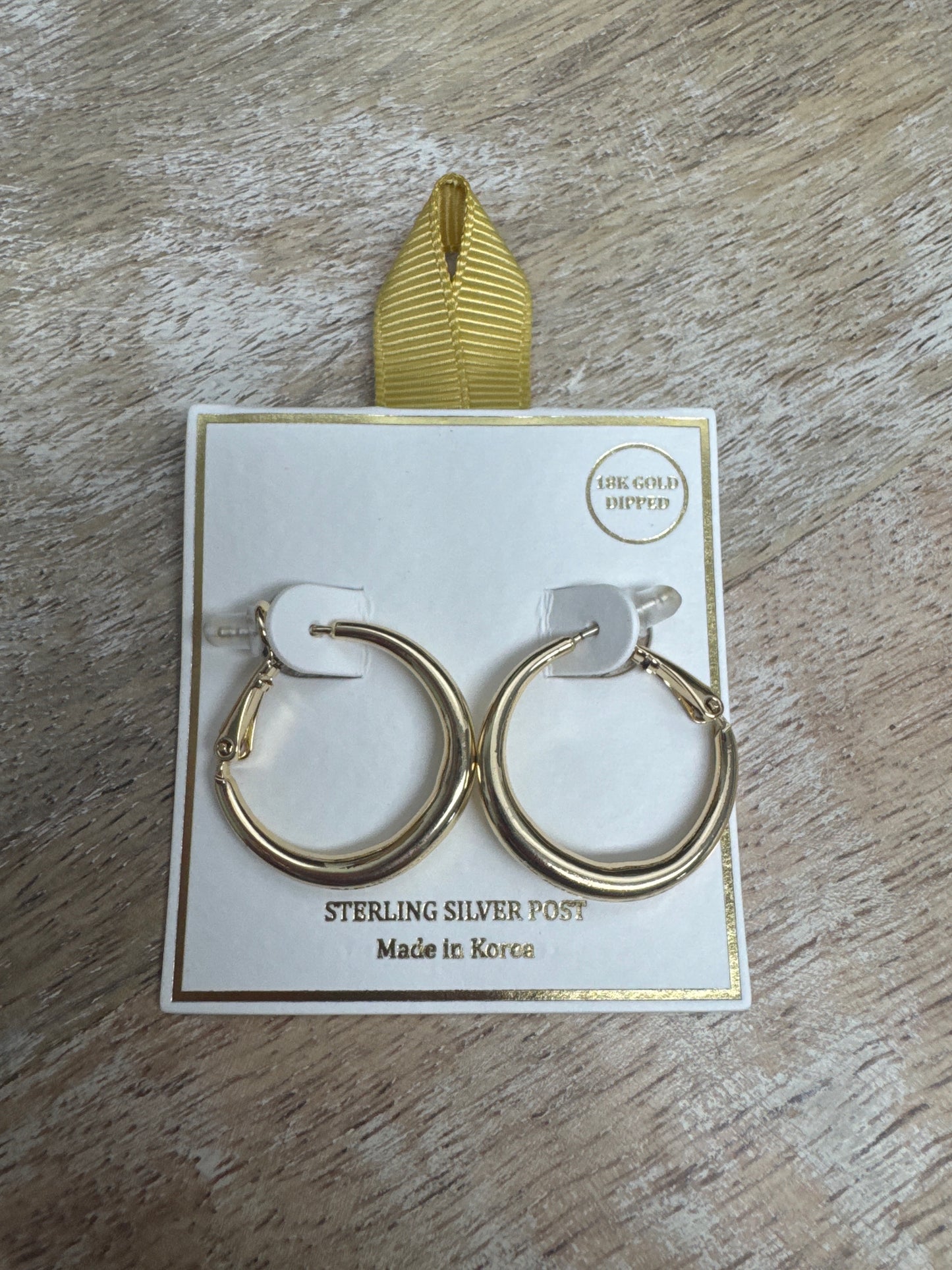 GS Gold Hoops
