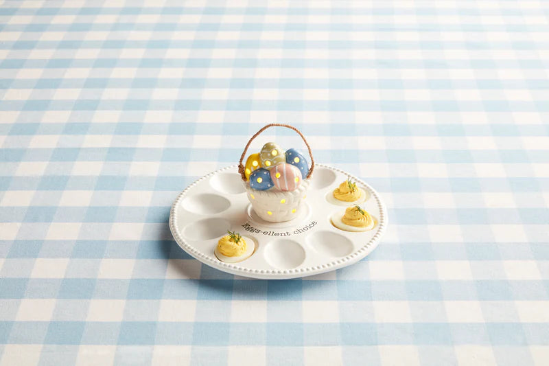 Mudpie Light Up Easter Basket Sitter
