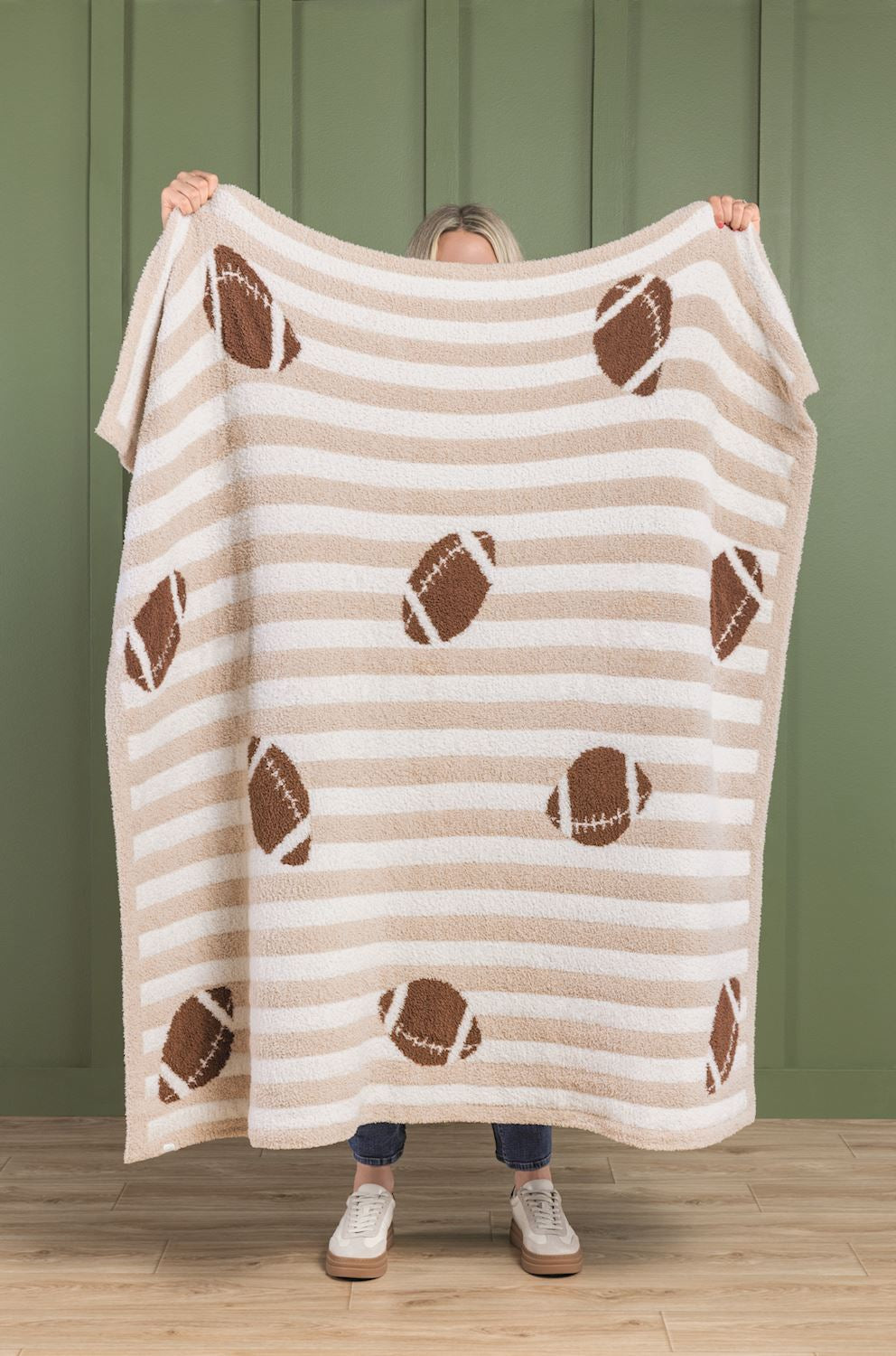 Mudpie Tailgate Chenille Blanket