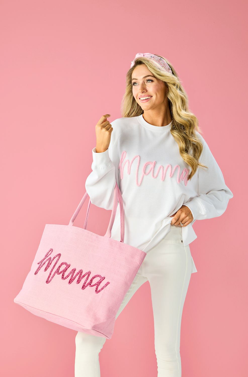 Mudpie Mama Sparkle Sweatshirts