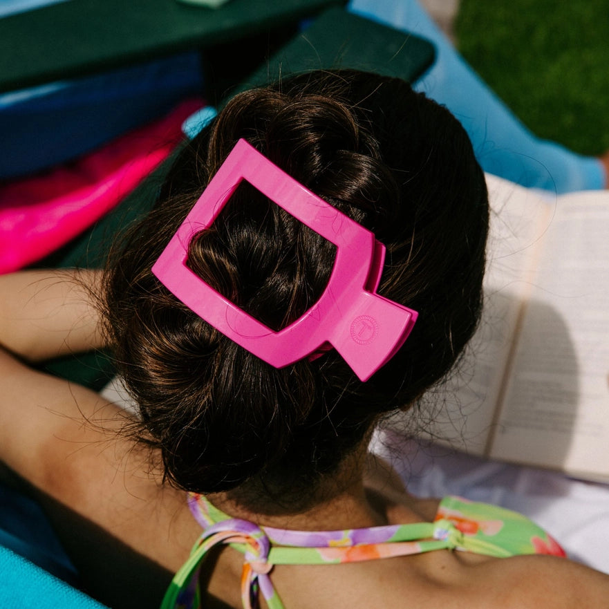 Teleties Large Flat Square Clips