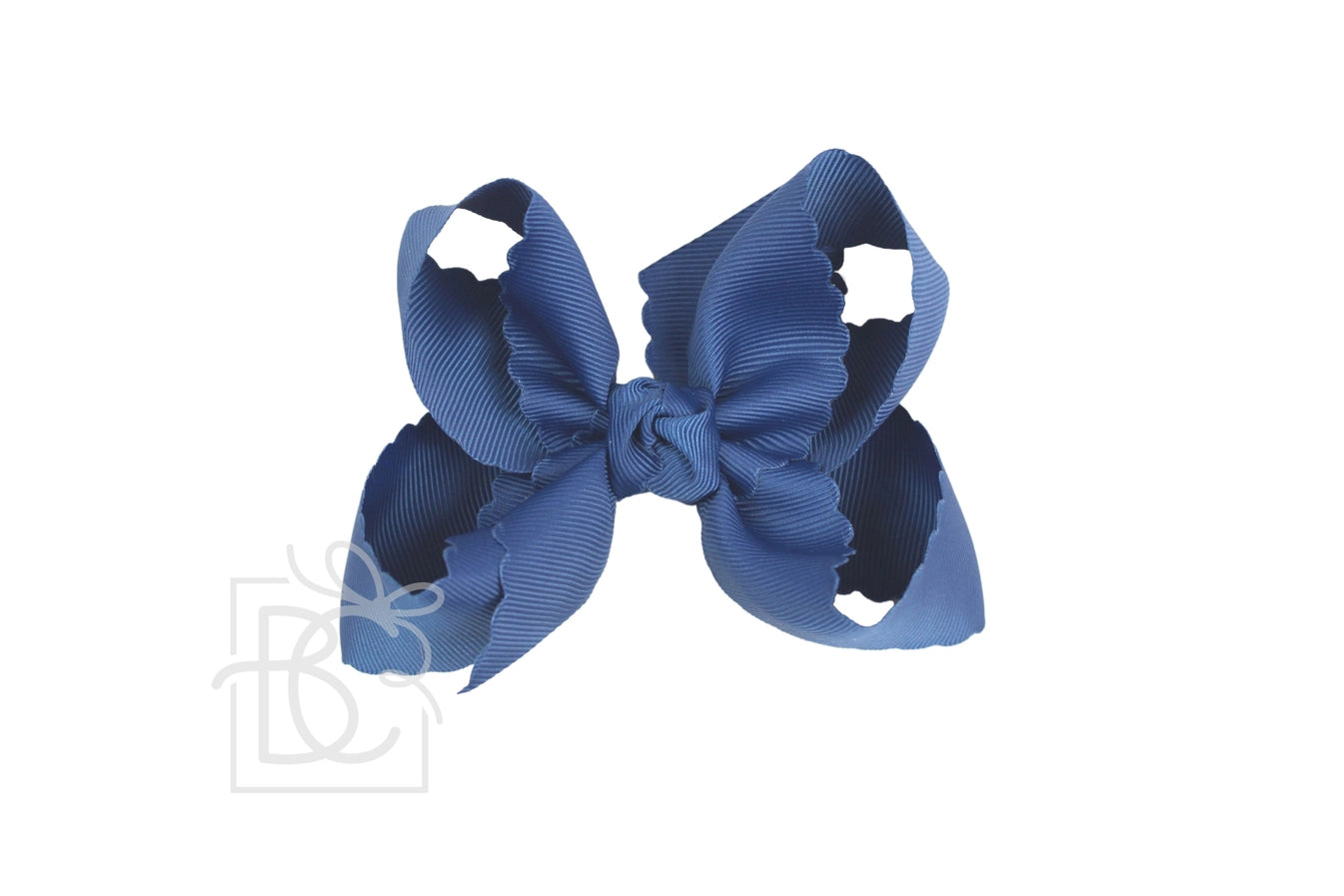 BC Large Scallop Hairbow - 4.5 inch