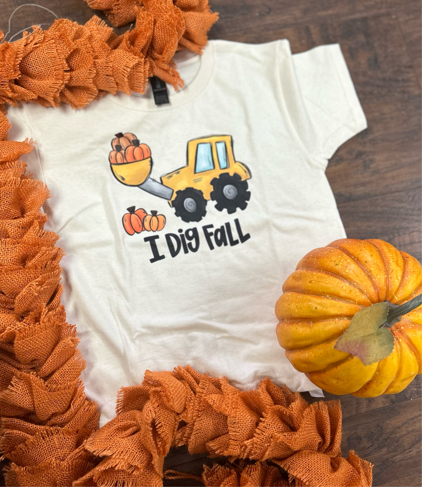 Sublimation Tee - I Dig Fall