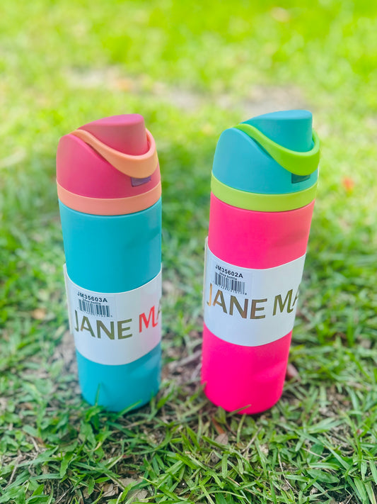 Jane Marie 24oz Water Bottle with Straw Cap