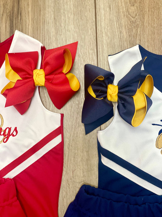 BC Layered School Bows 5.5in