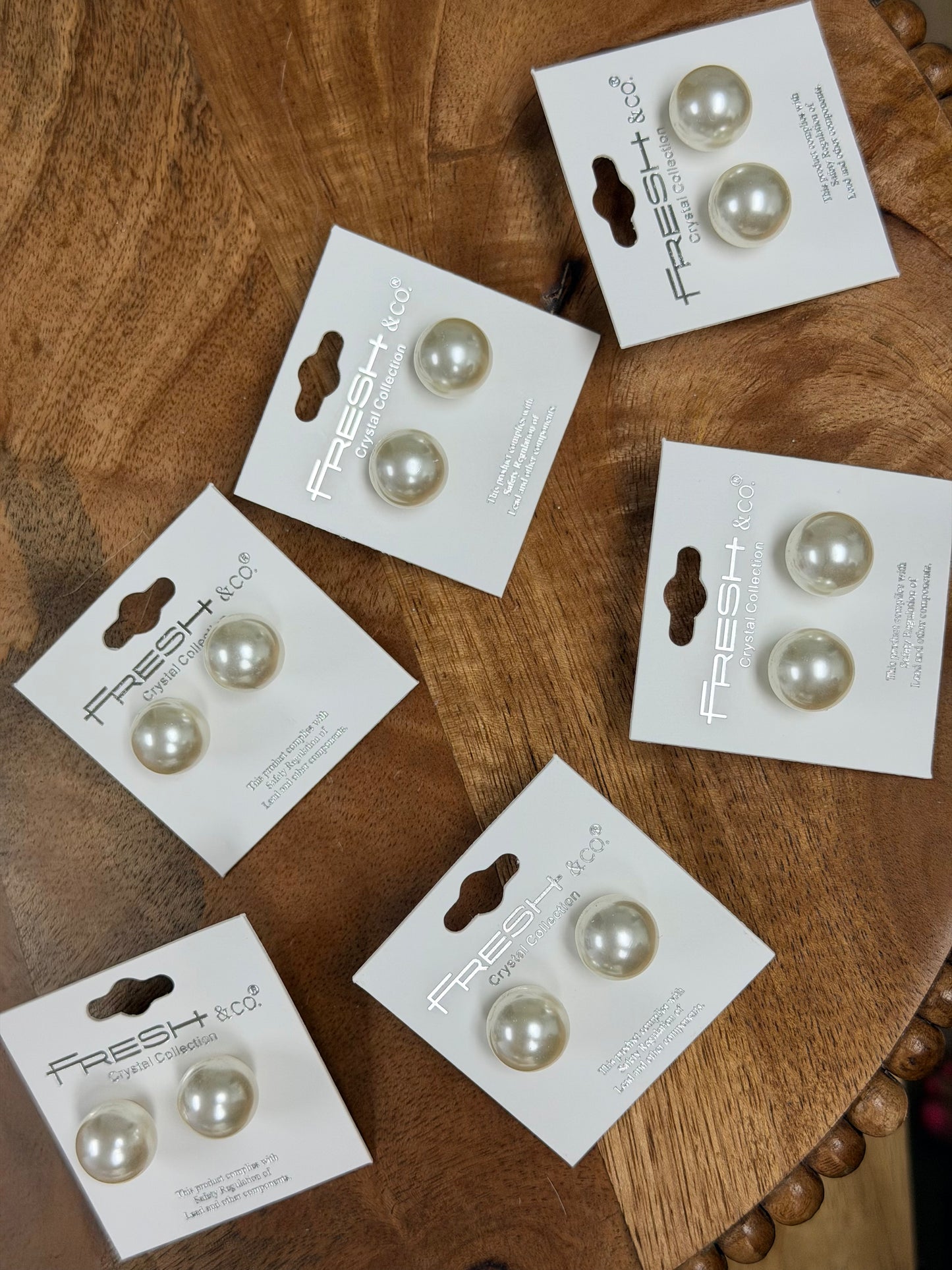 Pearl Stud Earrings