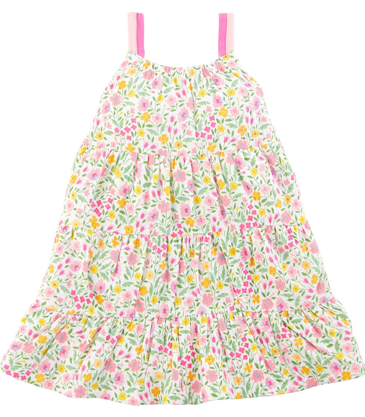 MP Floral Tiered Dress