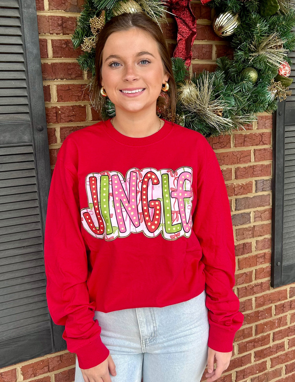 Sublimated Tee - Jingle Coquette