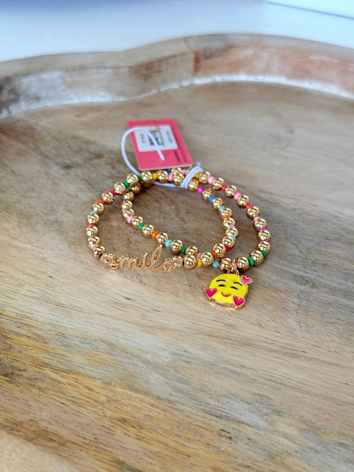 Canvas Smile Kids Bracelet Set